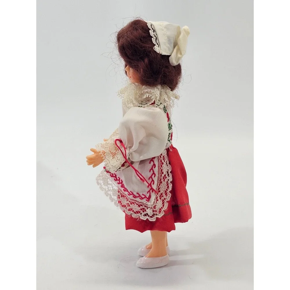 VINTAGE Folk International Costume‎ Souvenir Doll Display Collectible Antique 7